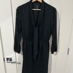 Ann Taylor Factory Black Mini Dress